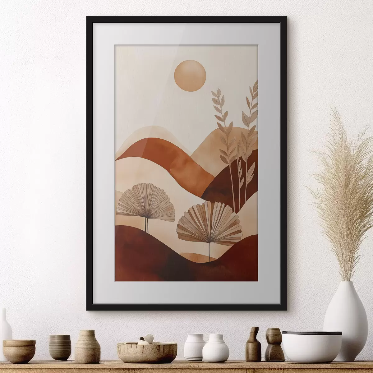 Poster Jardin et écho f50331
