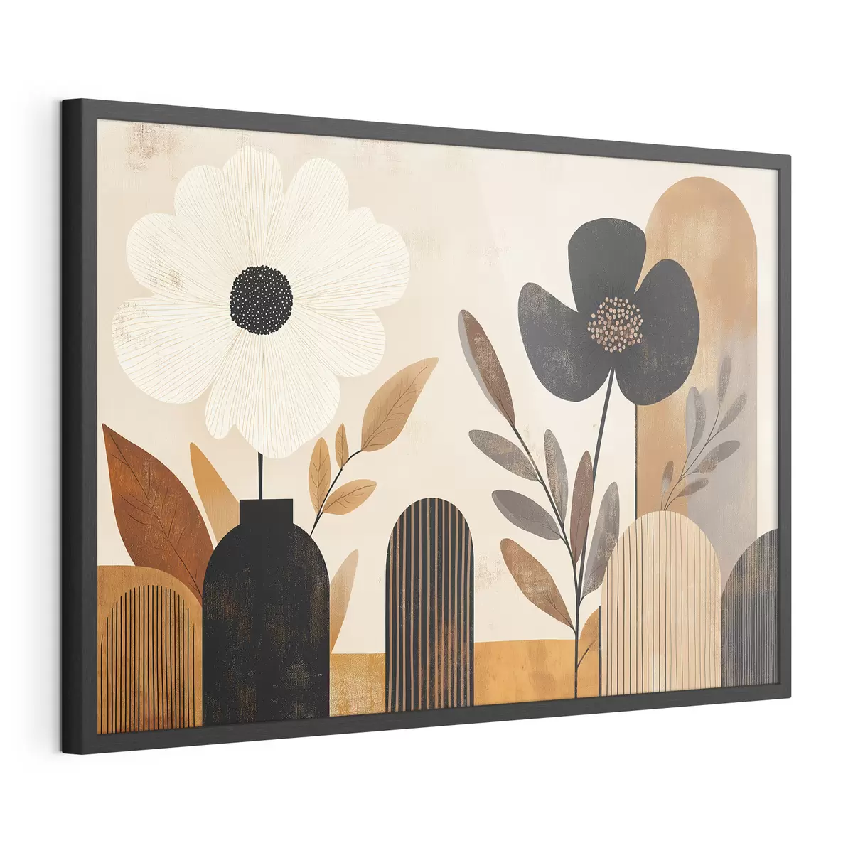 Poster Jardin et élan f50333
