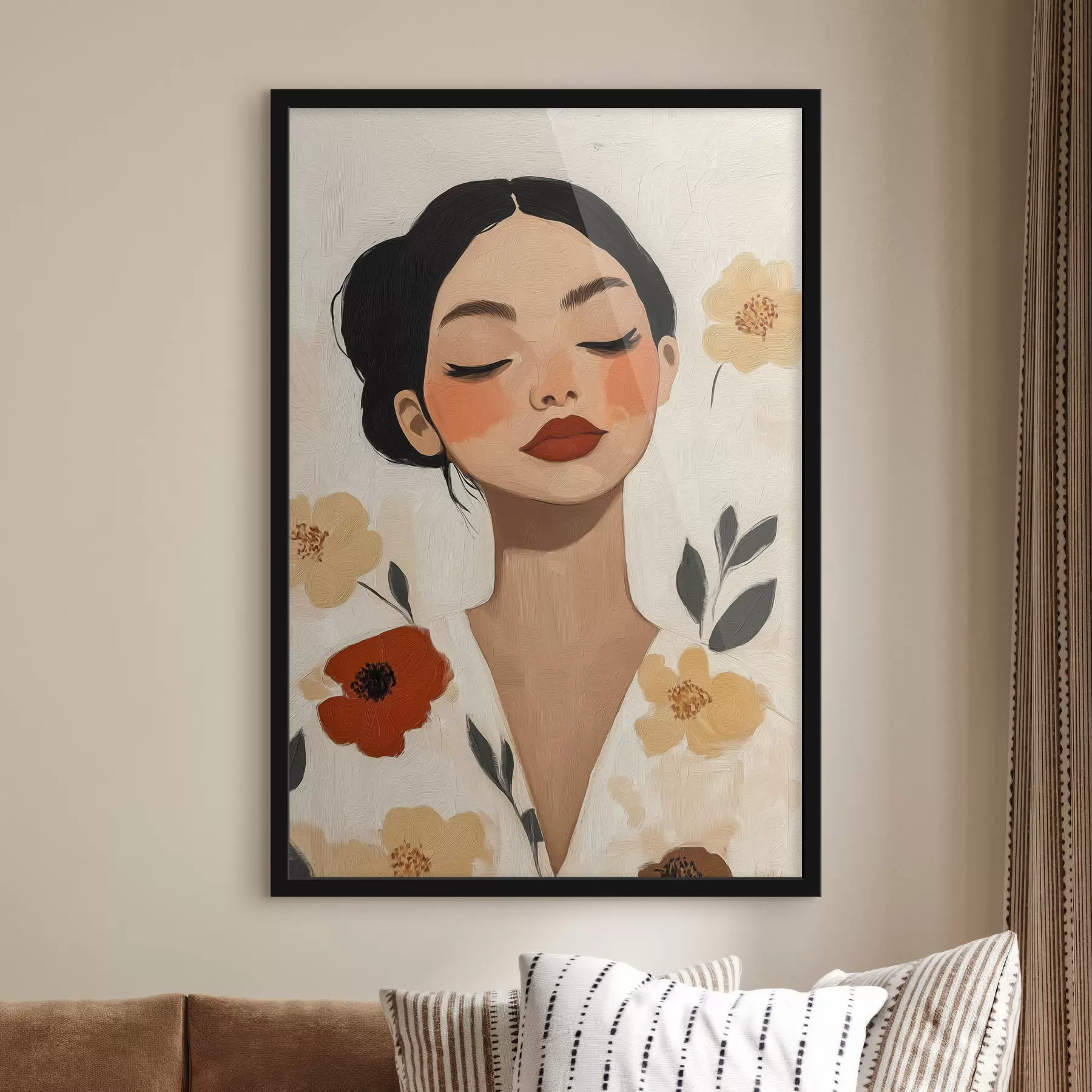 Papier peint Sérénade et caresse f50335