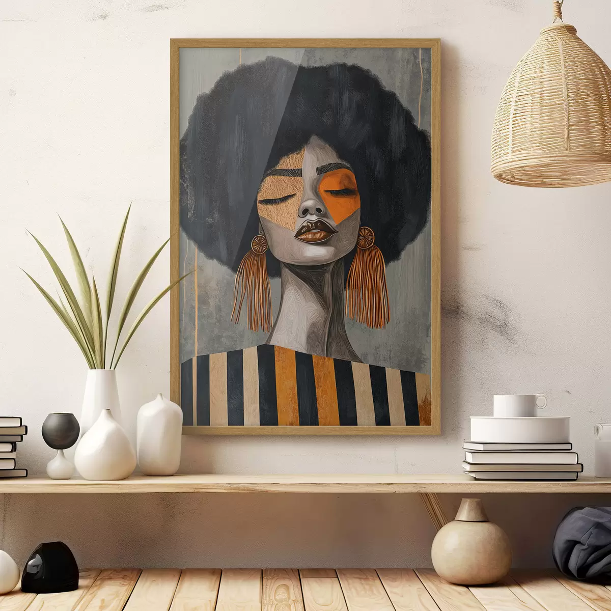 Poster Femme et souvenir f50336