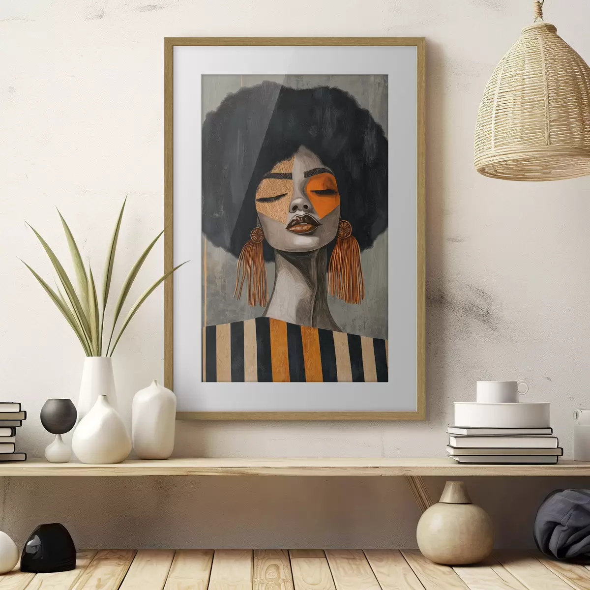 Poster Femme et souvenir f50336