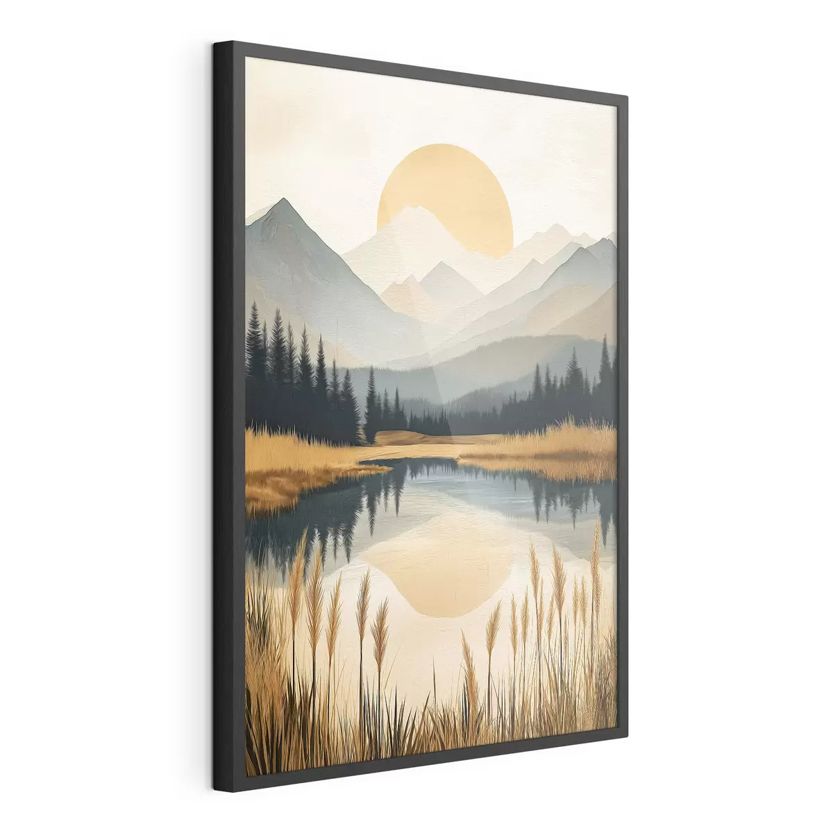 Poster Montagnes et couleurs f50343