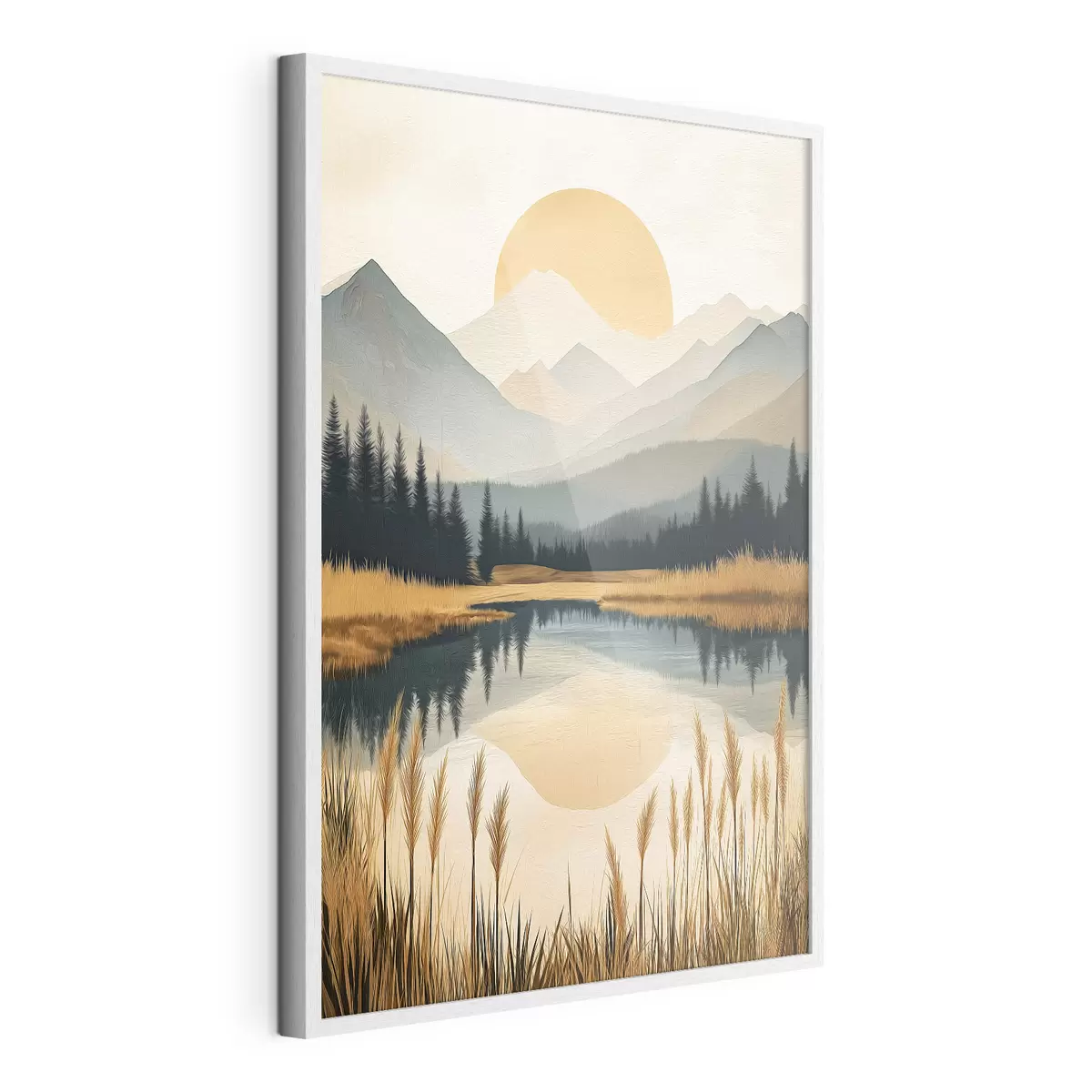 Poster Montagnes et couleurs f50343