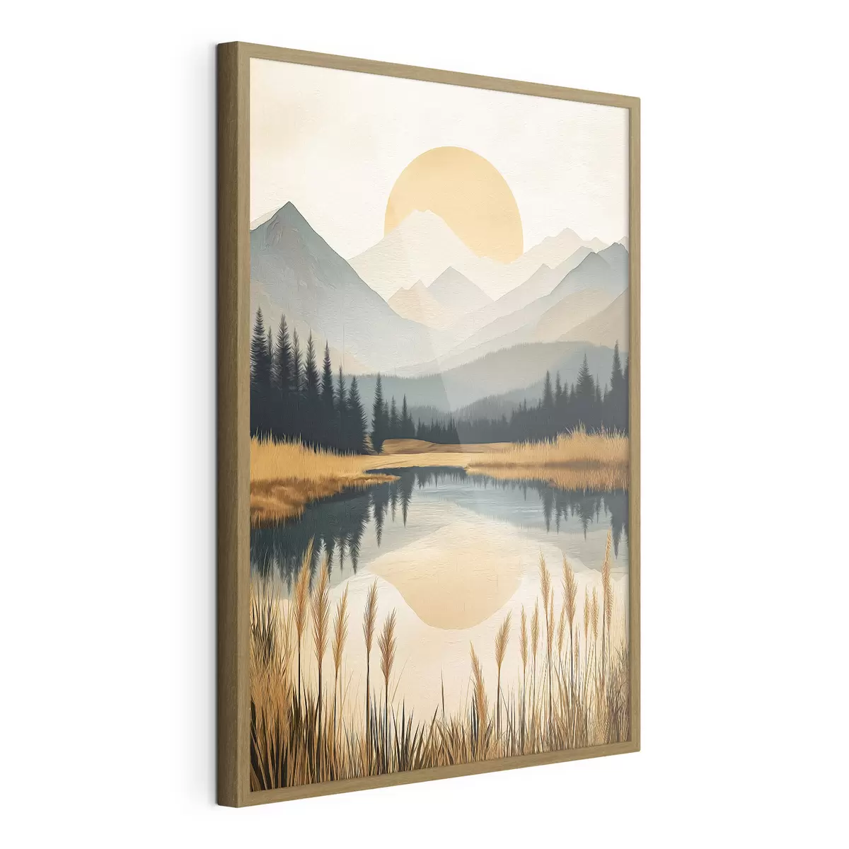 Poster Montagnes et couleurs f50343