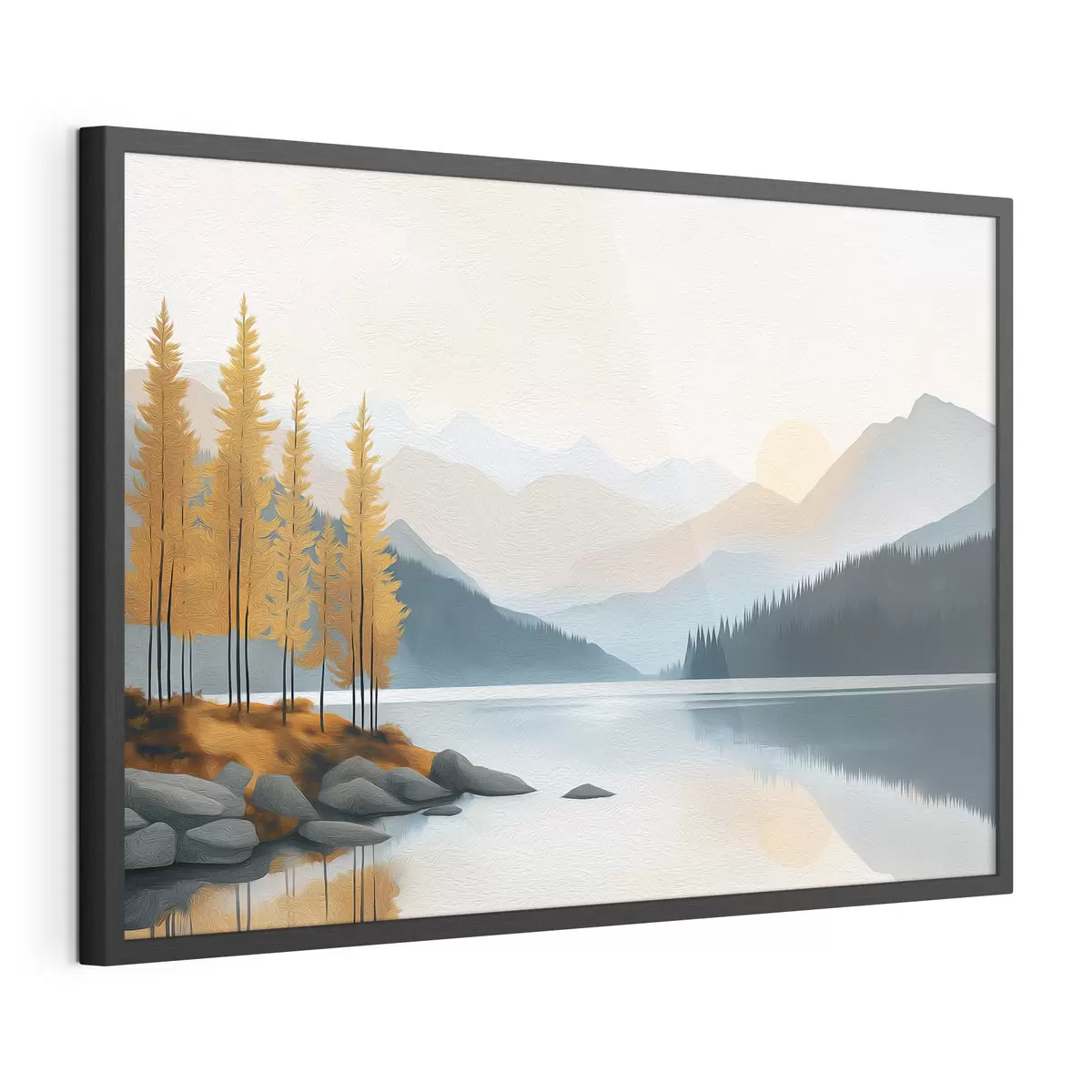 Poster Montagnes et vie f50344