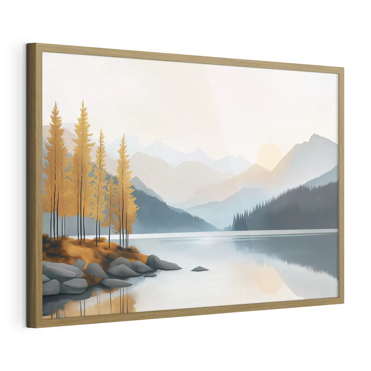 Poster Montagnes et vie f50344