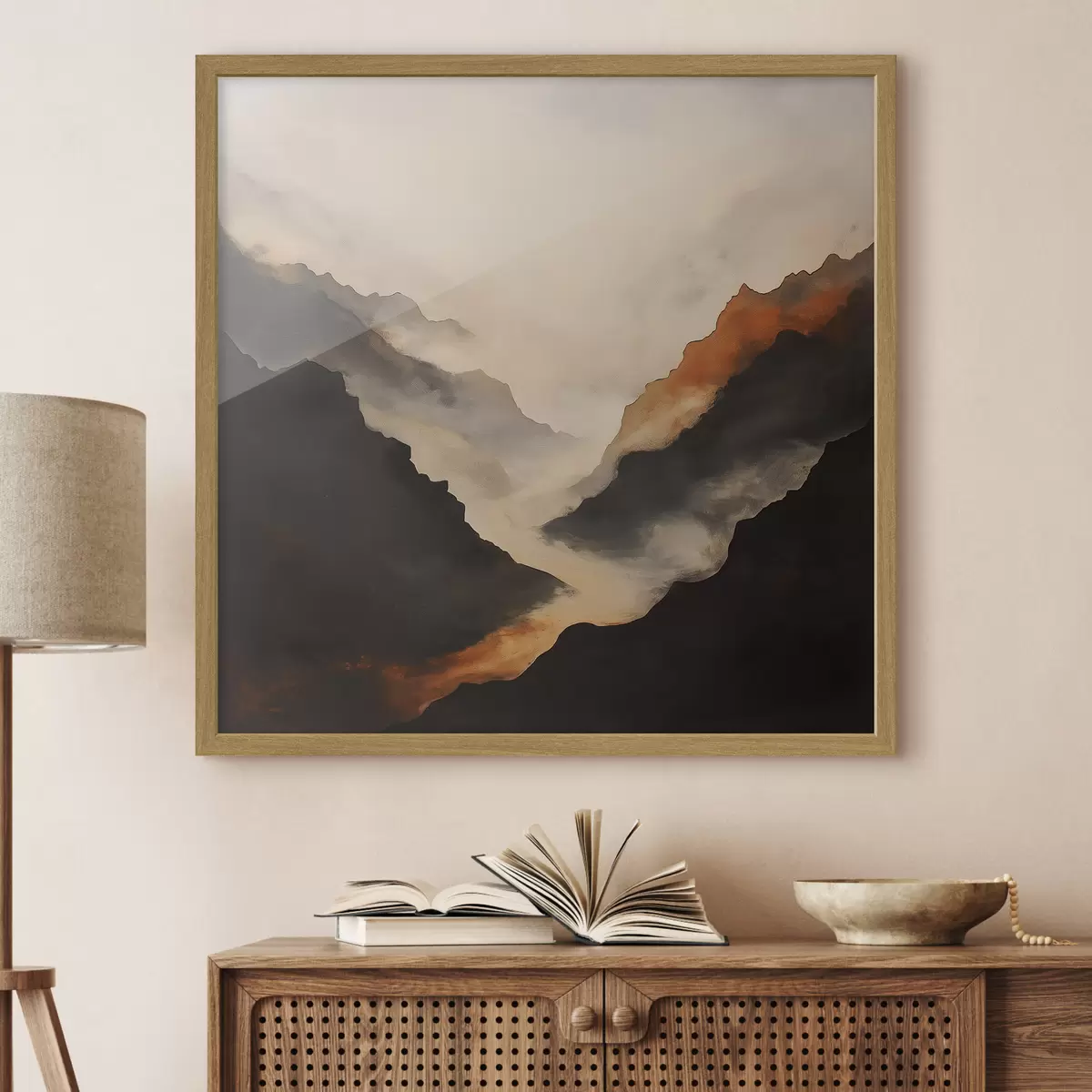 Poster Versant de montagne f50345
