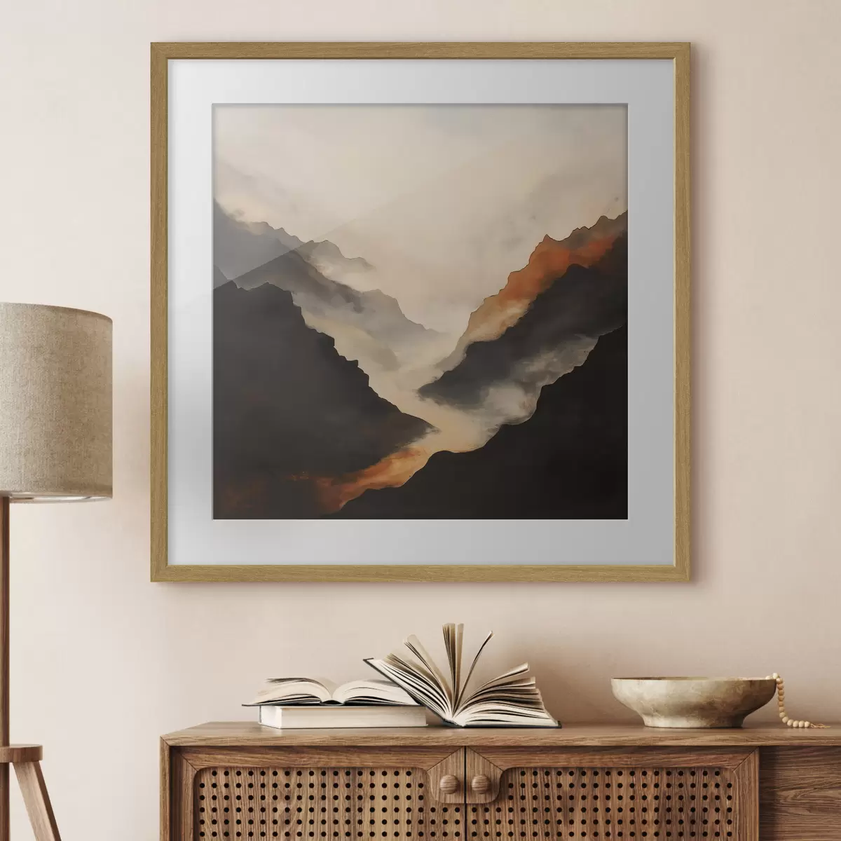 Poster Versant de montagne f50345