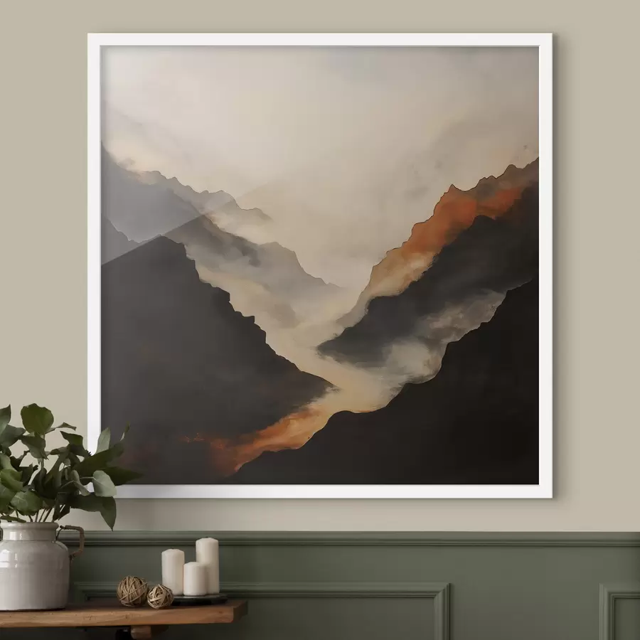 Papier peint Versant de montagne f50345
