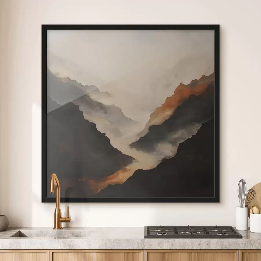 Papier peint Versant de montagne f50345