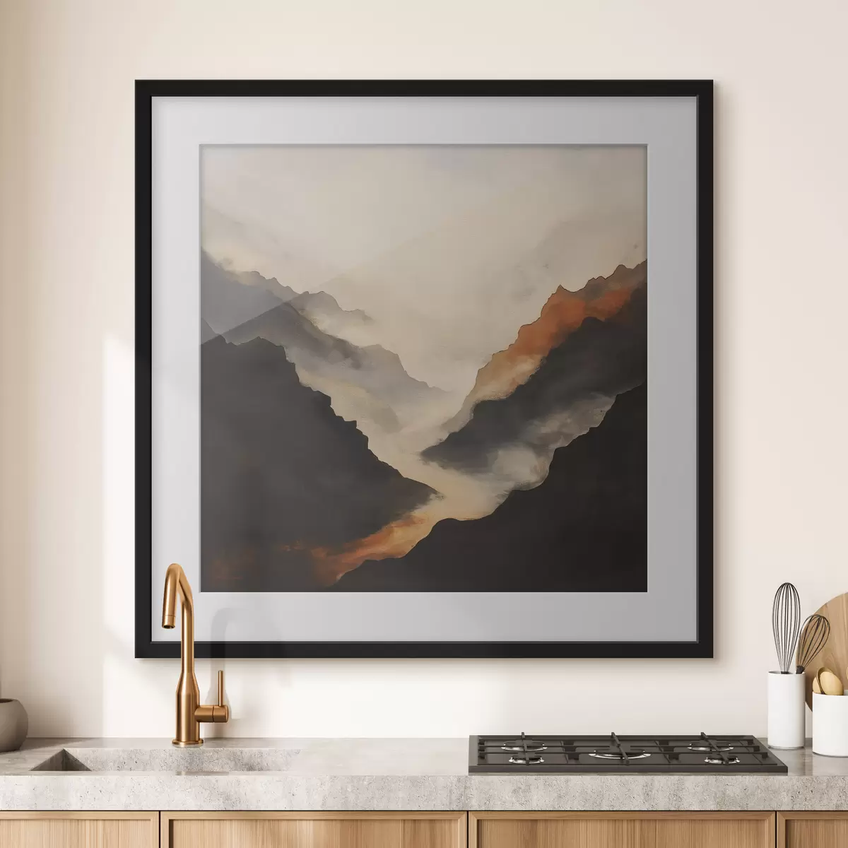 Poster Versant de montagne f50345