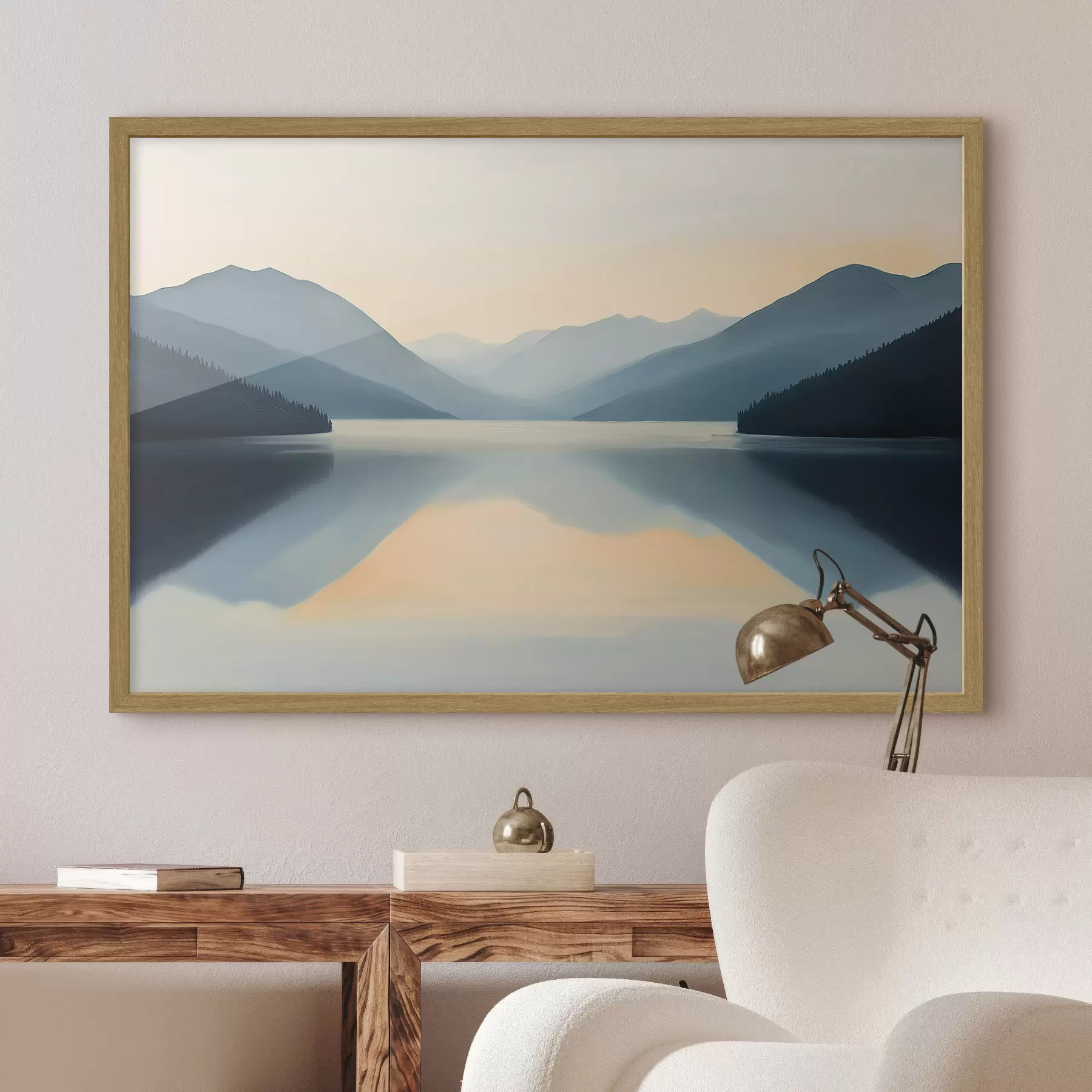 Papier peint Montagnes et âme f50349