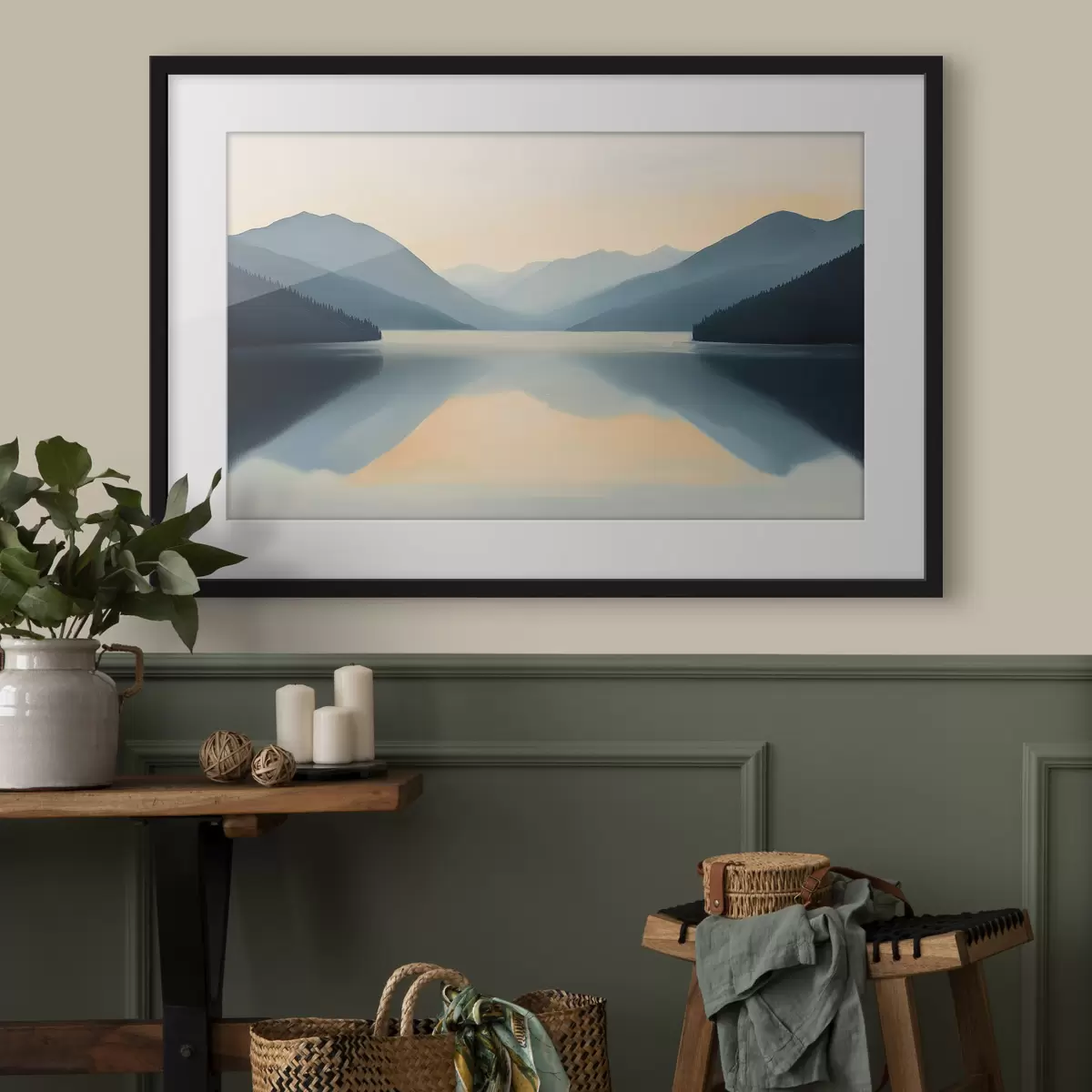 Poster Montagnes et âme f50349