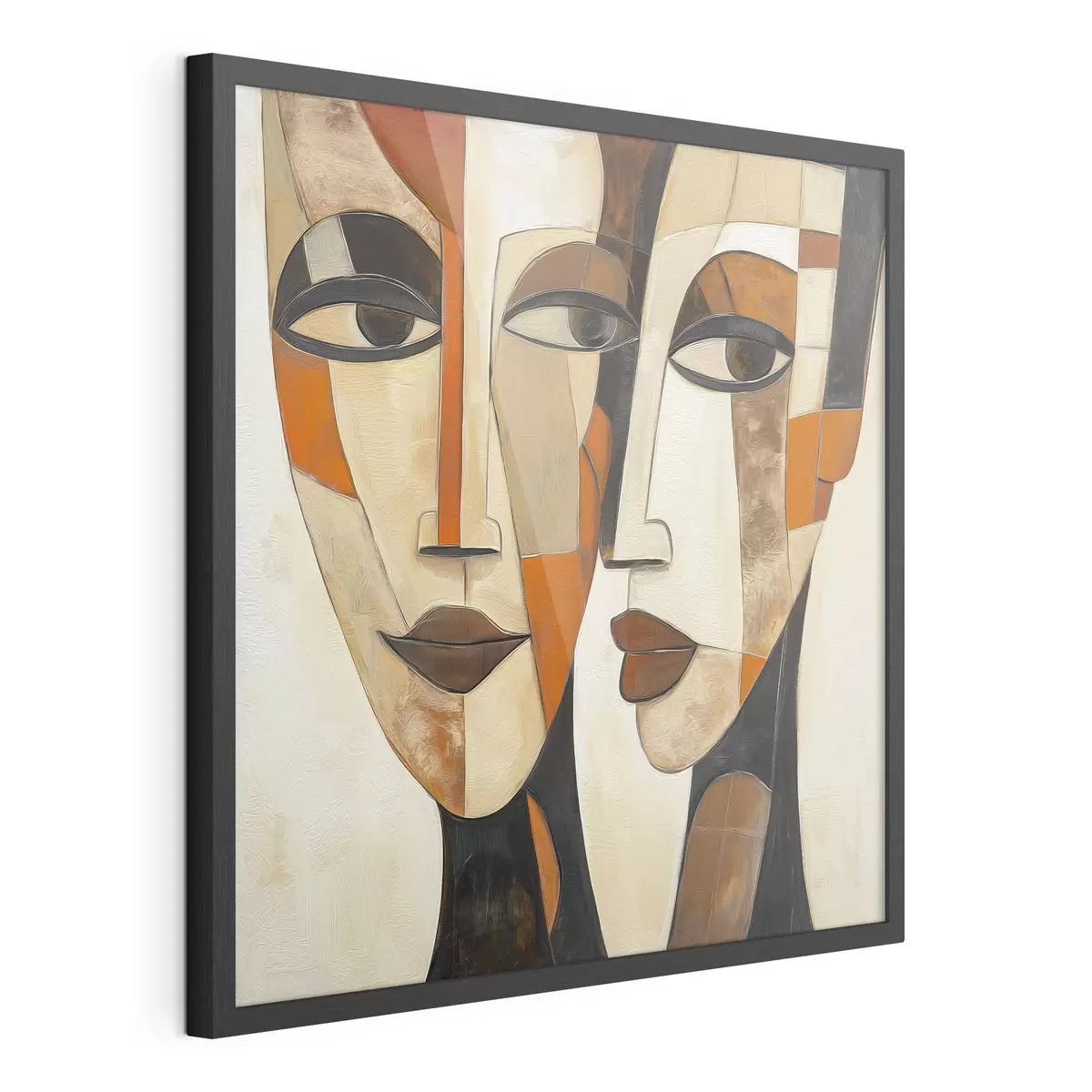 Poster Faces géométriques f50351