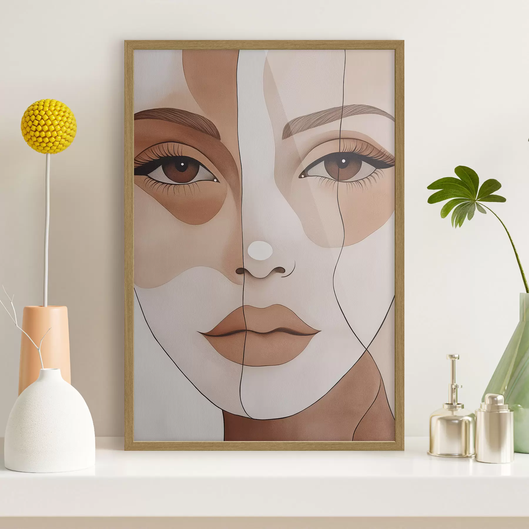 Papier peint Passion et confiance f50355