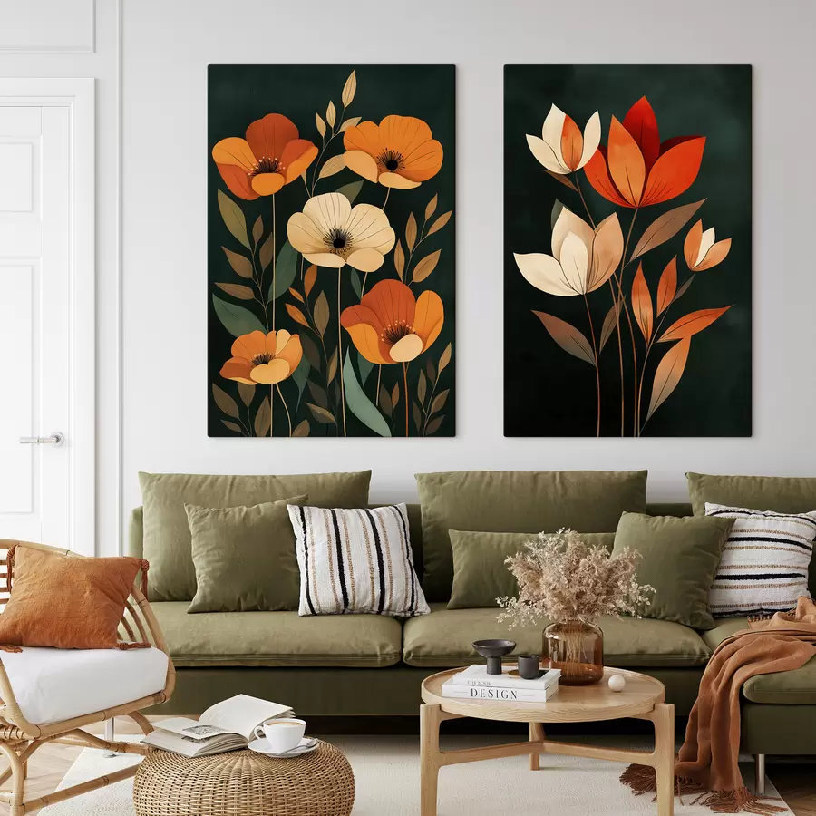 Tableau Fleurs m30878