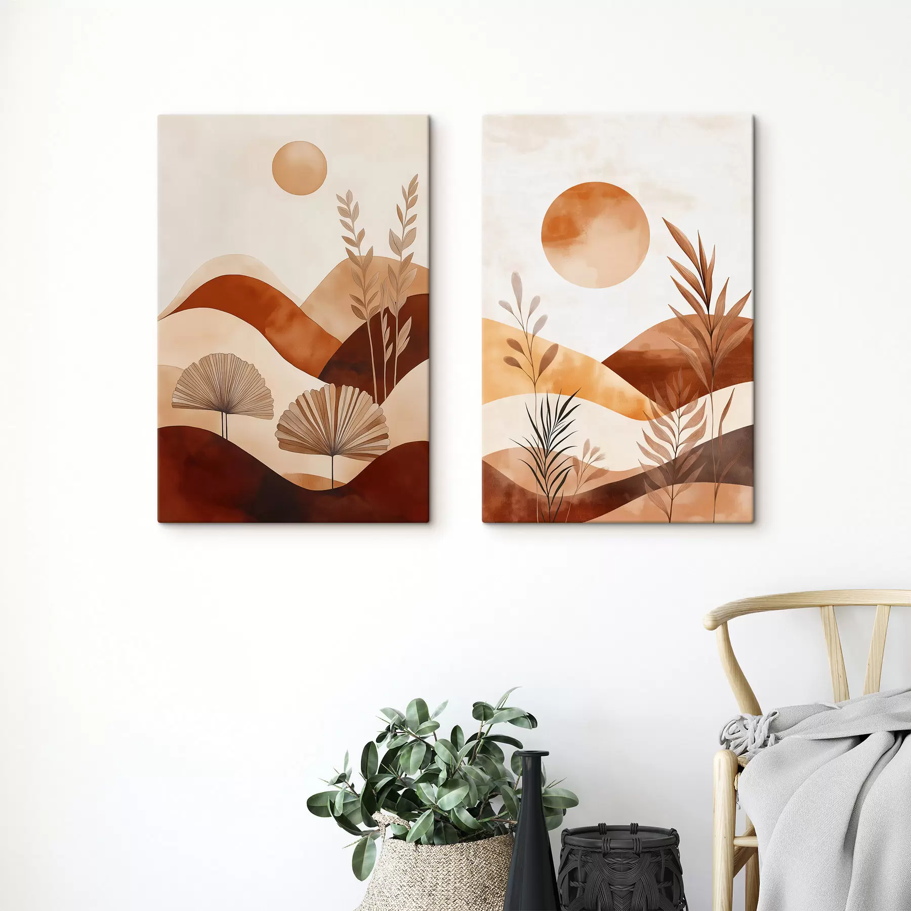 Tableau Paysage abstrait m30881