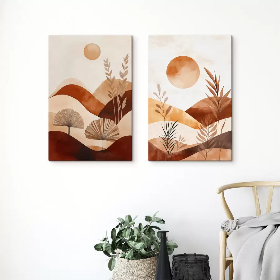Tableau Paysage abstrait m30881