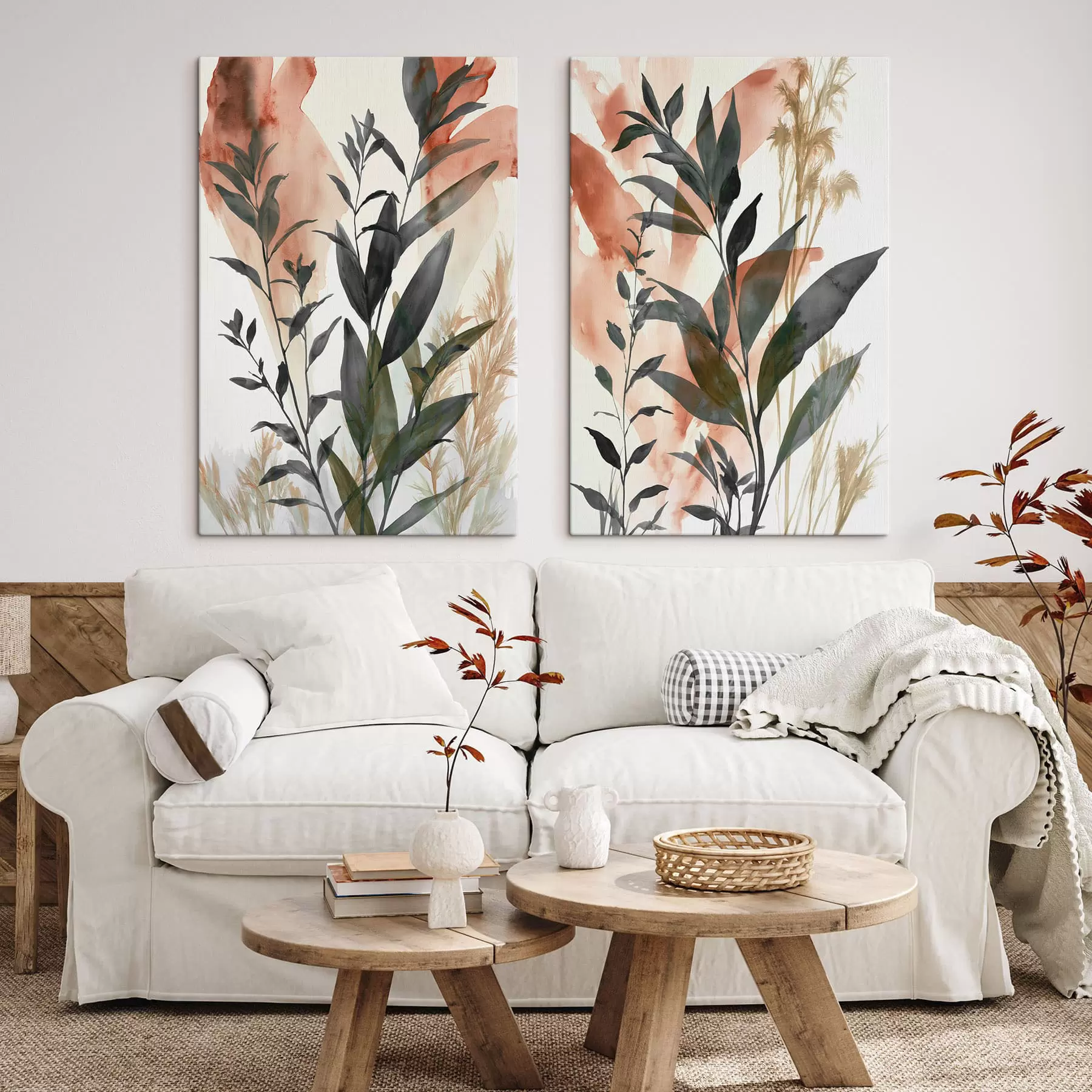Tableau Botanique abstraite m30887