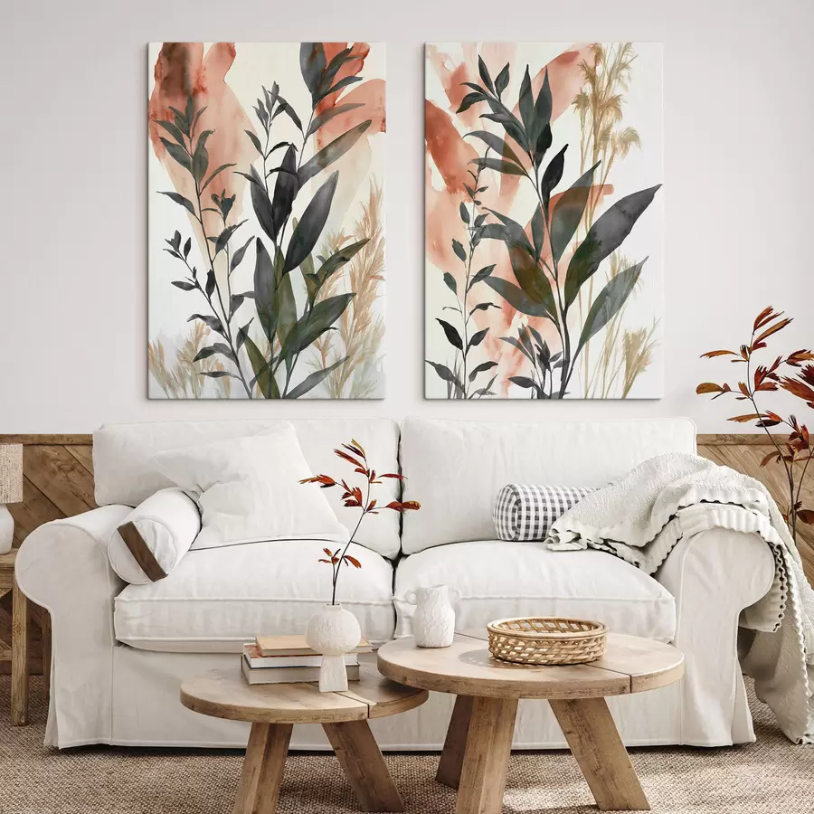 Tableau Botanique abstraite m30887