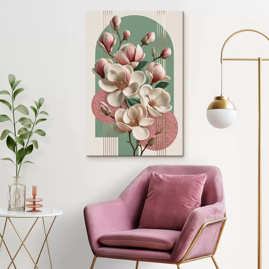 Tableau Abstraction au magnolia  s50167
