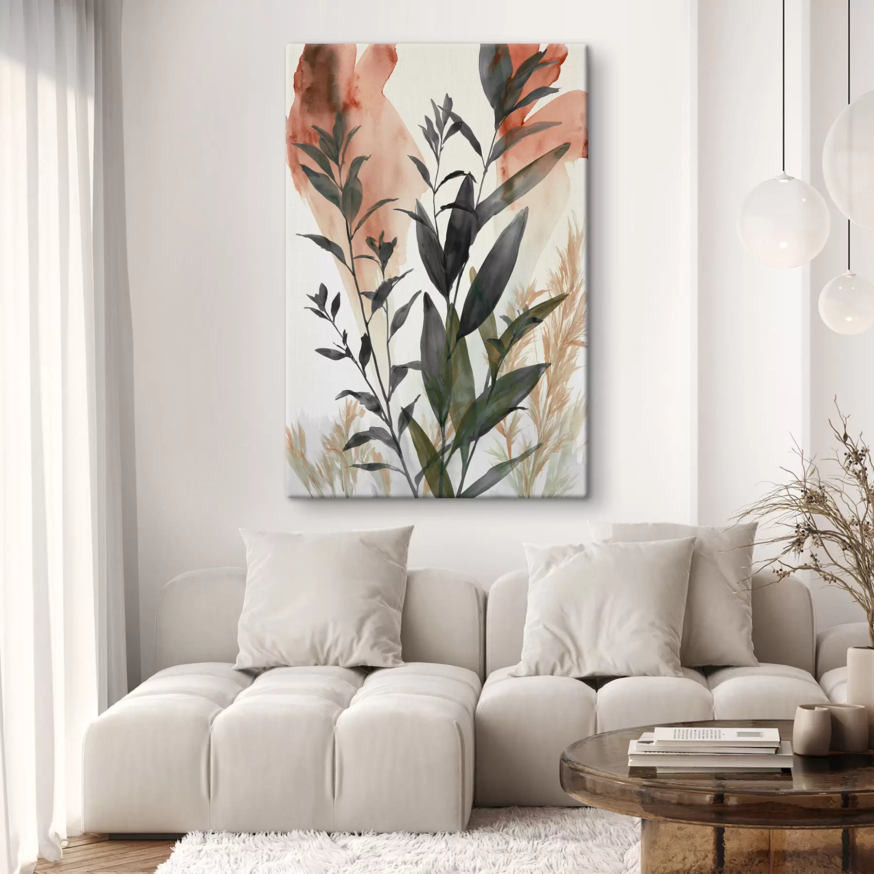 Tableau Botanique abstraite s50359
