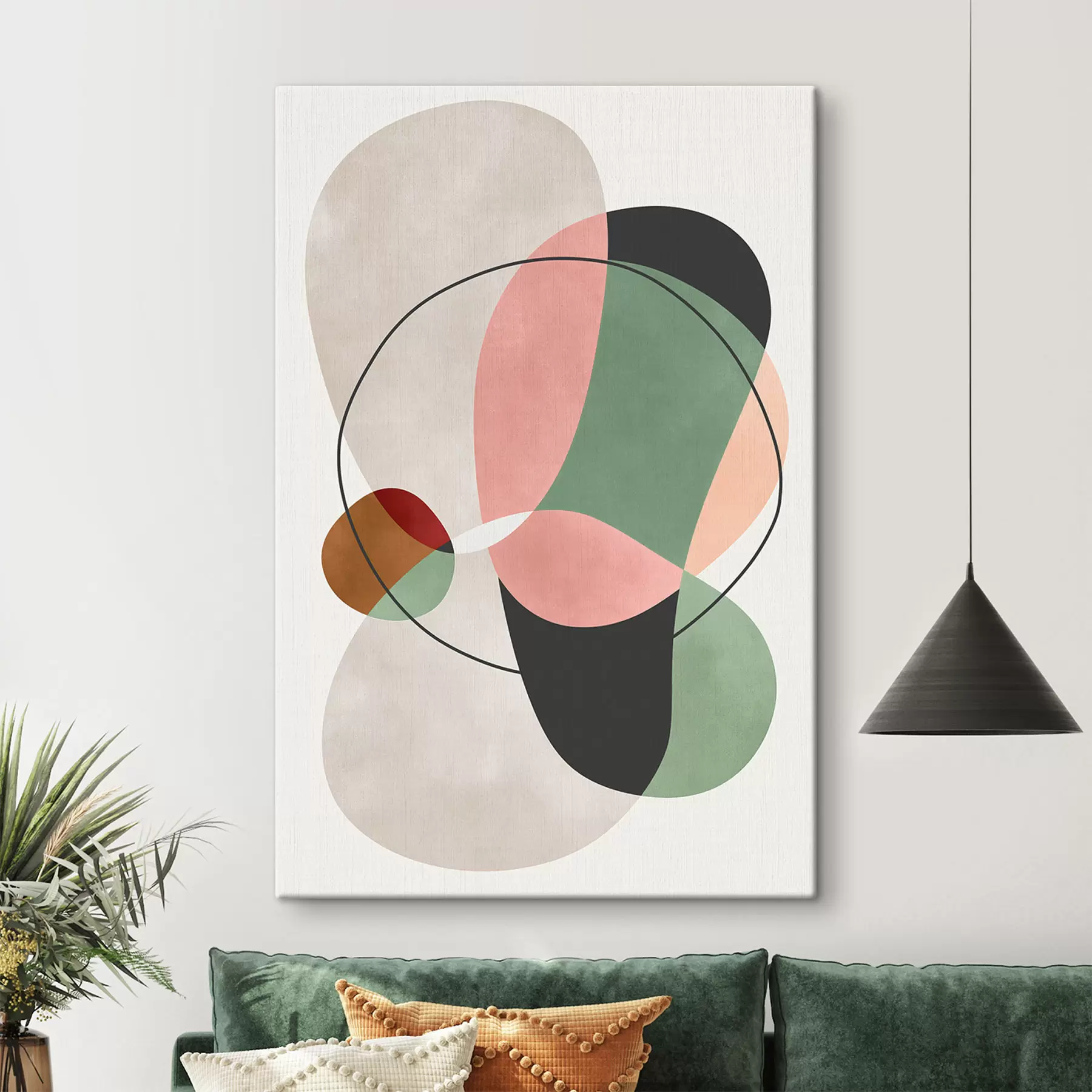 Tableau Formes qui se chevauchent s50364