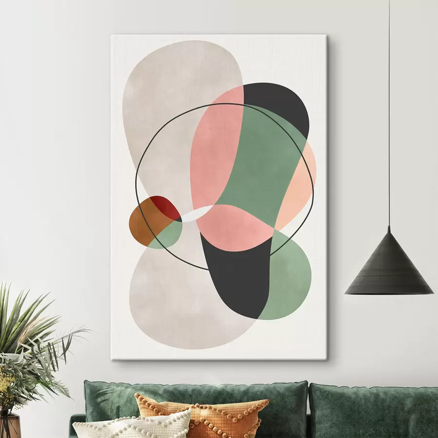 Tableau Formes qui se chevauchent s50364