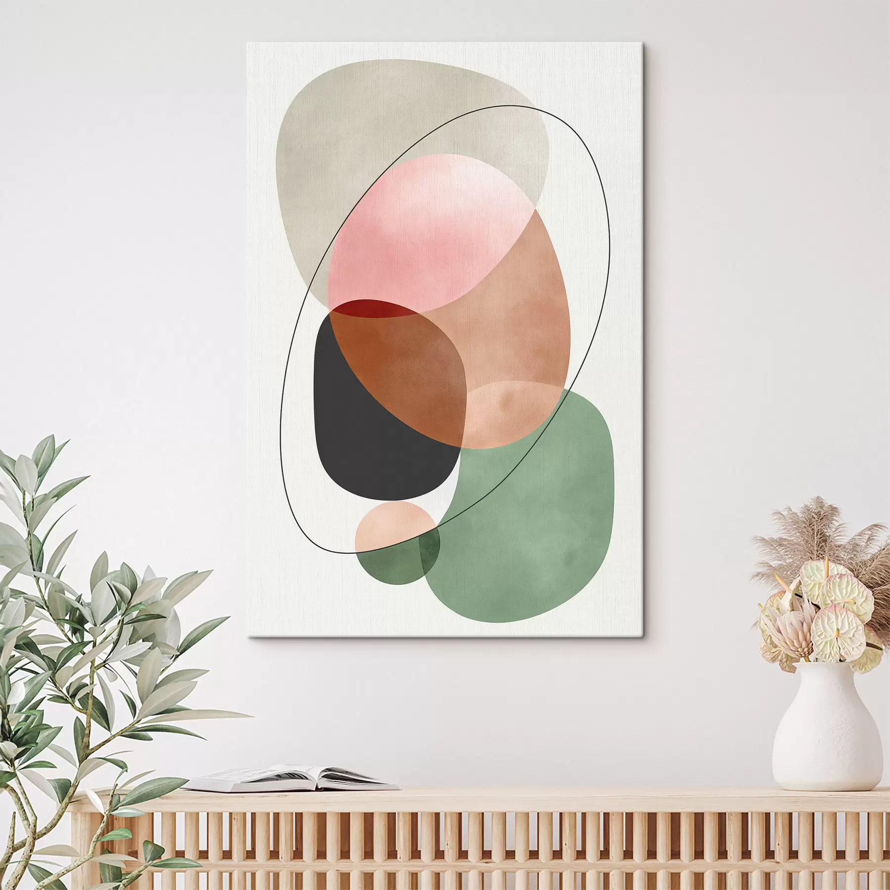 Tableau Formes qui se chevauchent s50365