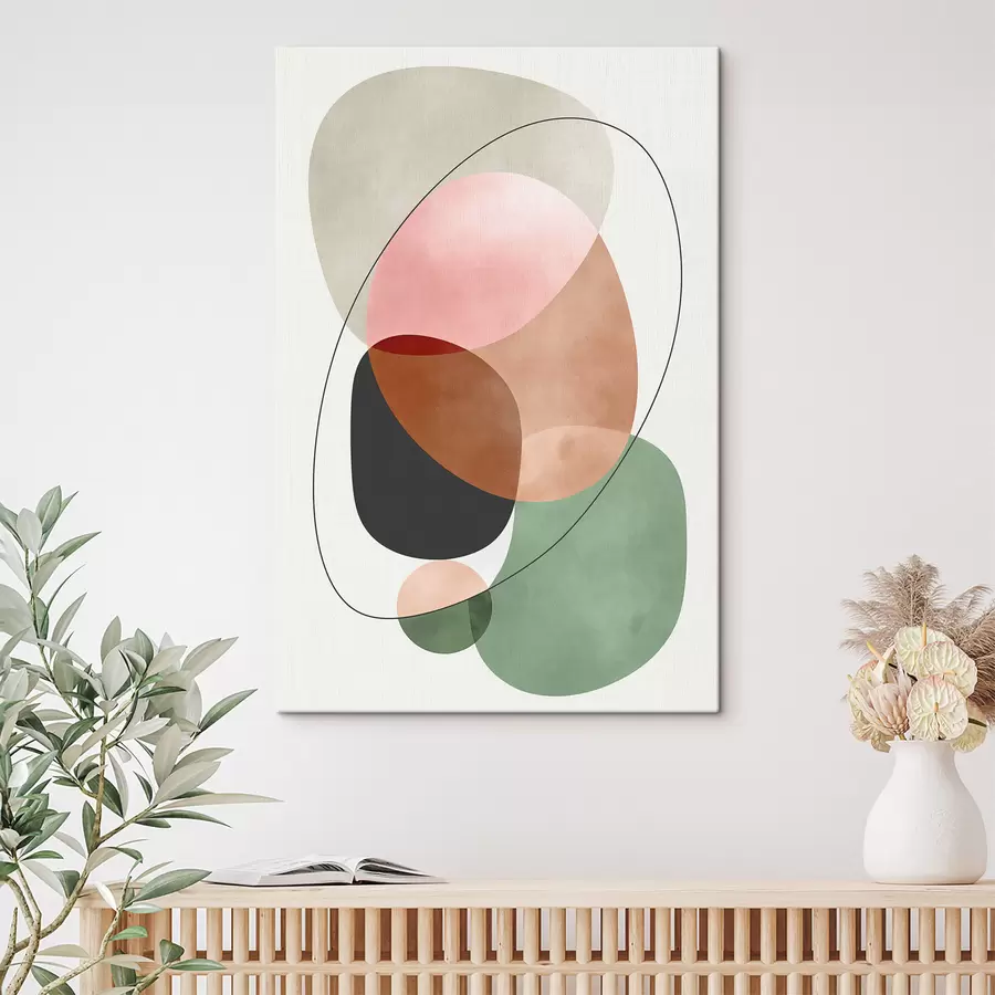 Tableau Formes qui se chevauchent s50365