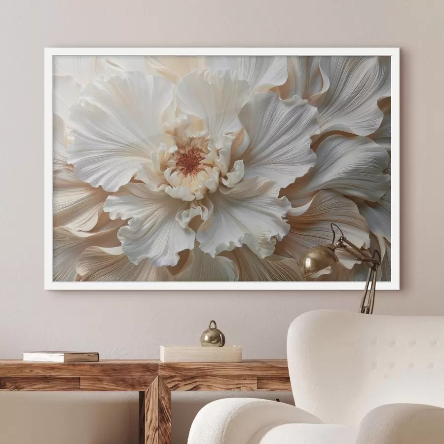 Papier peint Fleur abstraite f50163