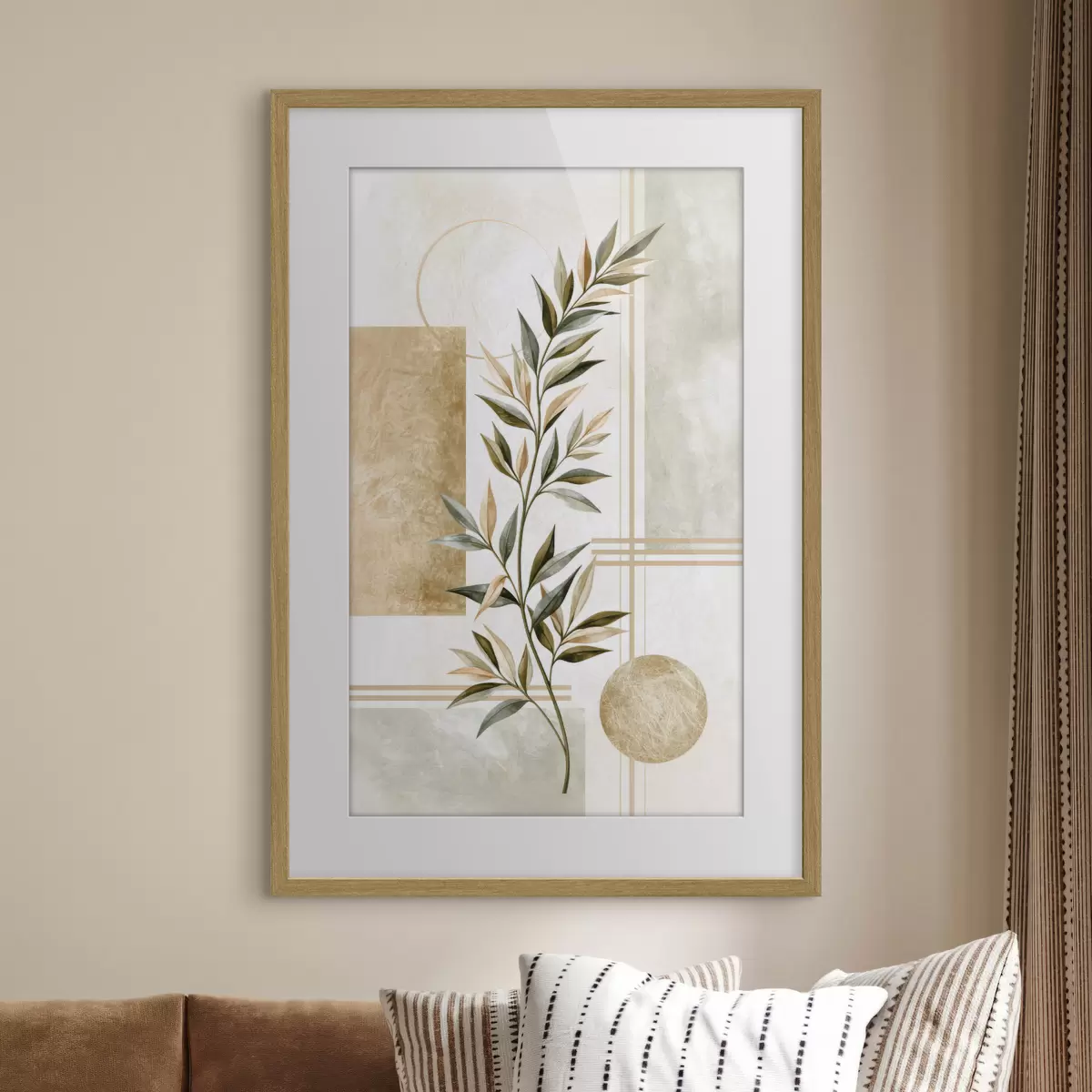 Poster Branche et rencontre f50164