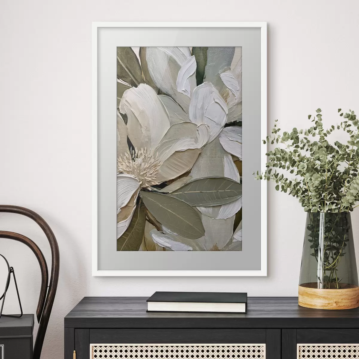 Poster Pétales abstraits f50309