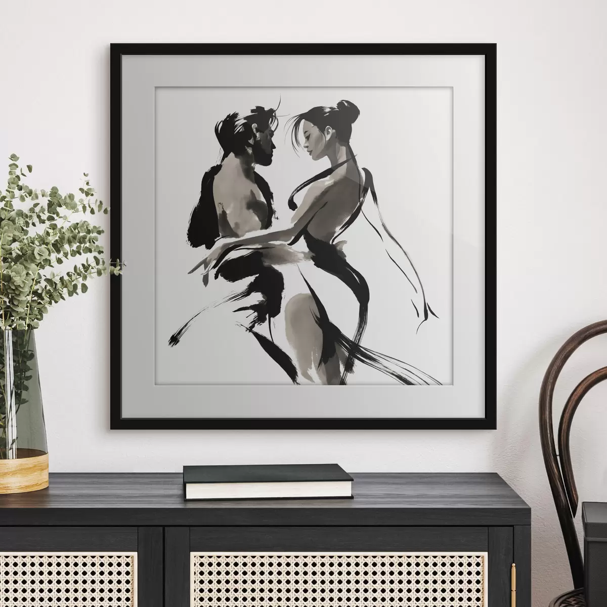 Poster Silhouette et éveil f50358