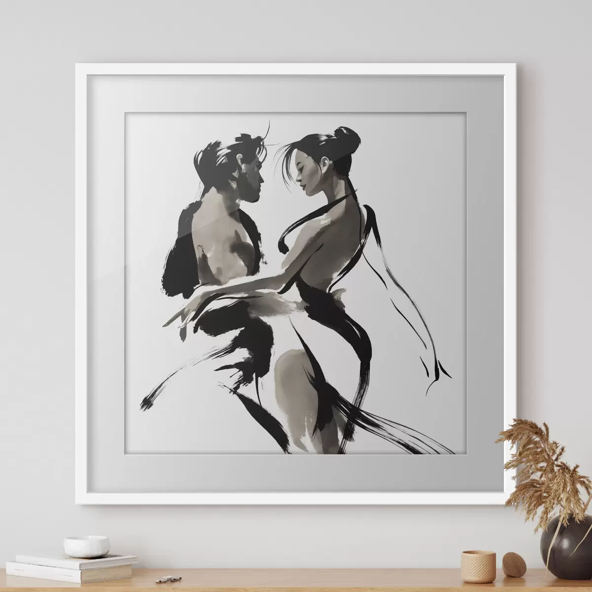 Poster Silhouette et éveil f50358