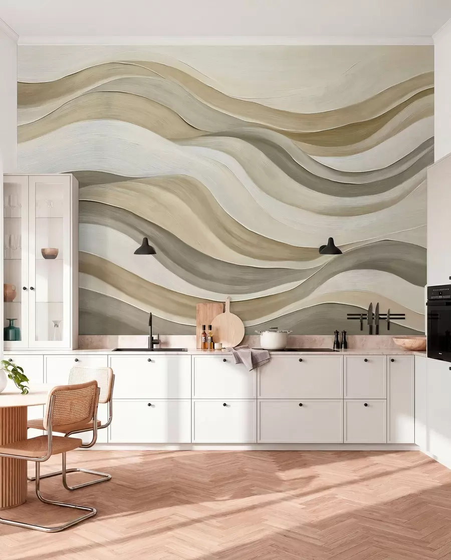 Papier peint Lignes abstraites w05881