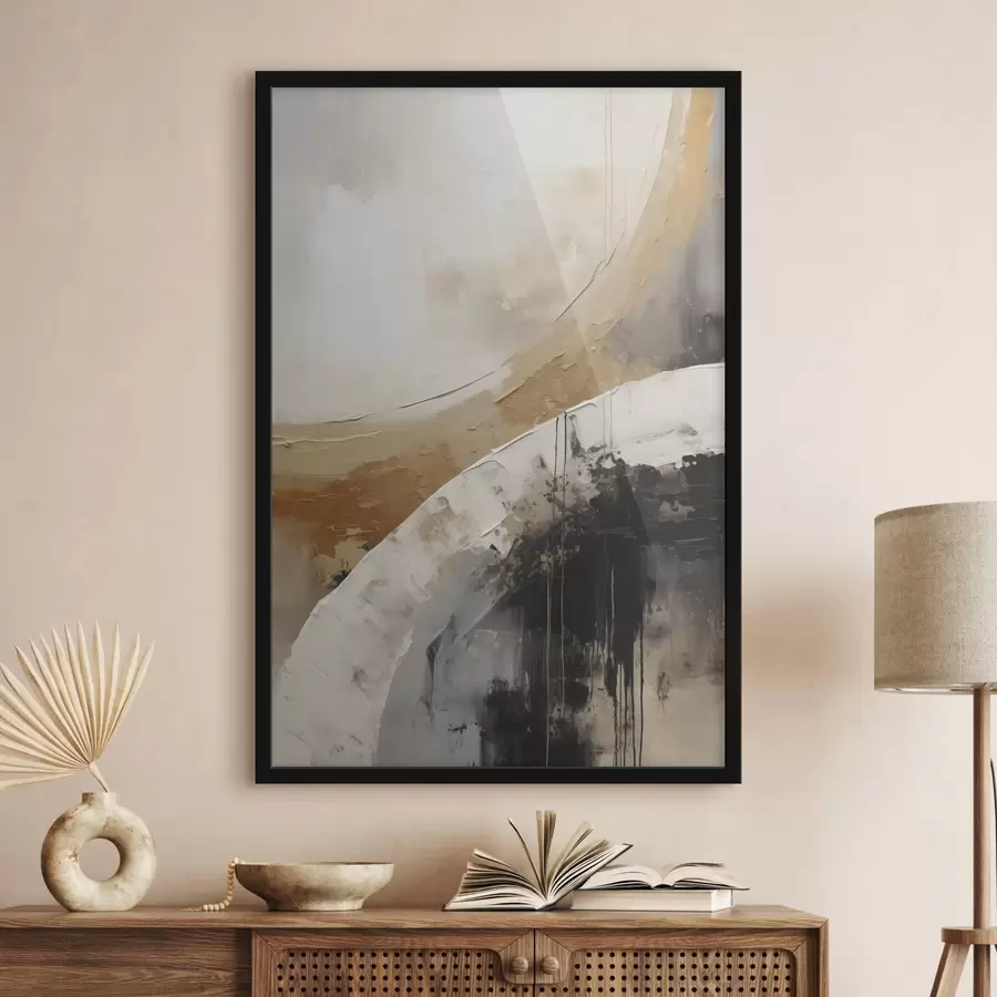 Papier peint Abstraction, imitation de la peinture f50379