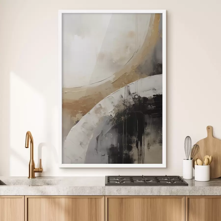 Papier peint Abstraction, imitation de la peinture f50379