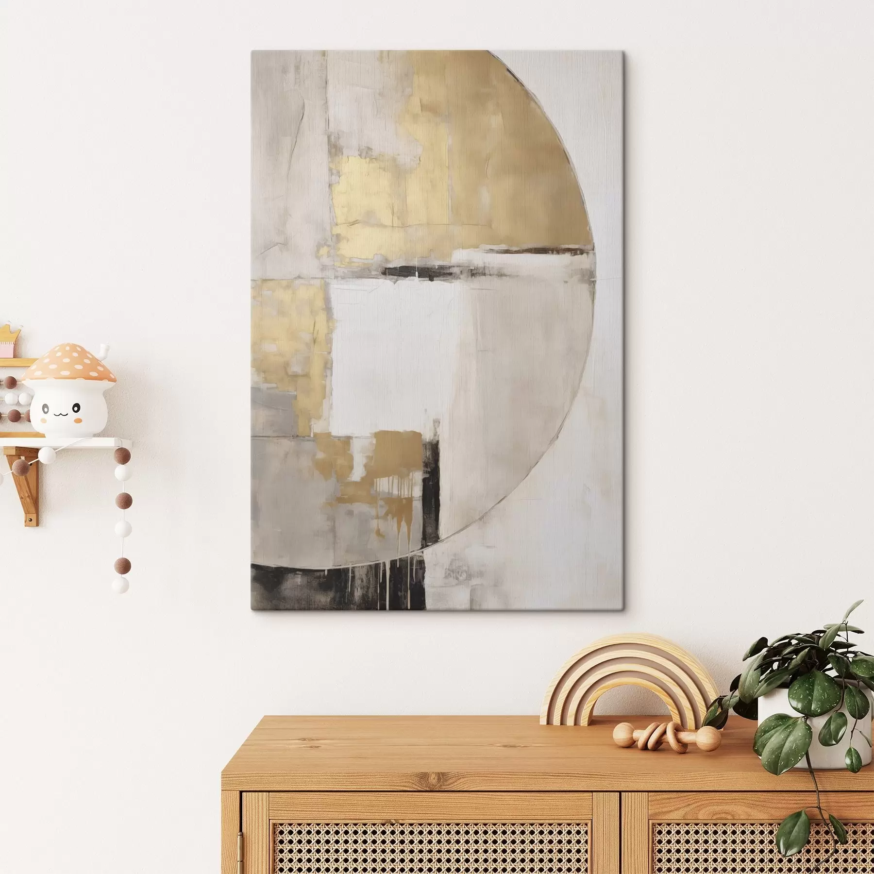 Tableau Abstraction géométrique s50417