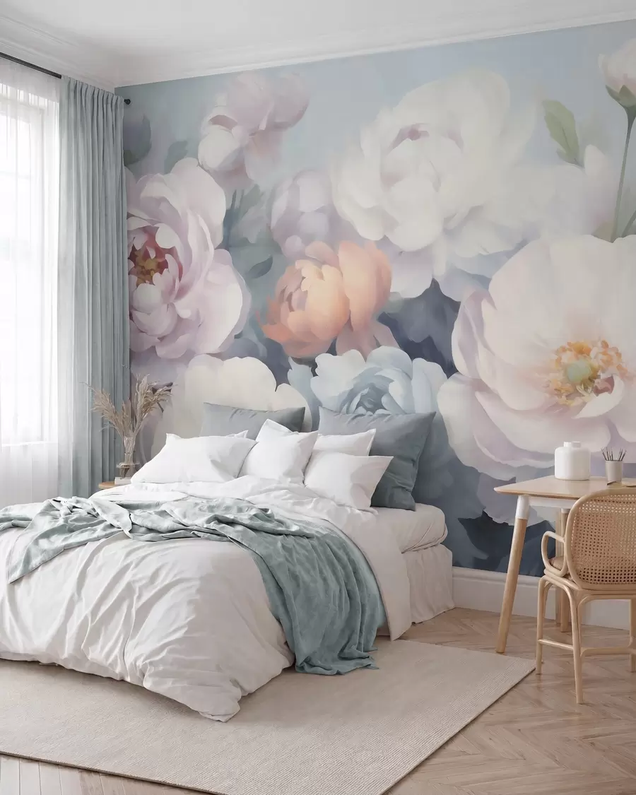 Papier peint Fleurs abstraites w05674