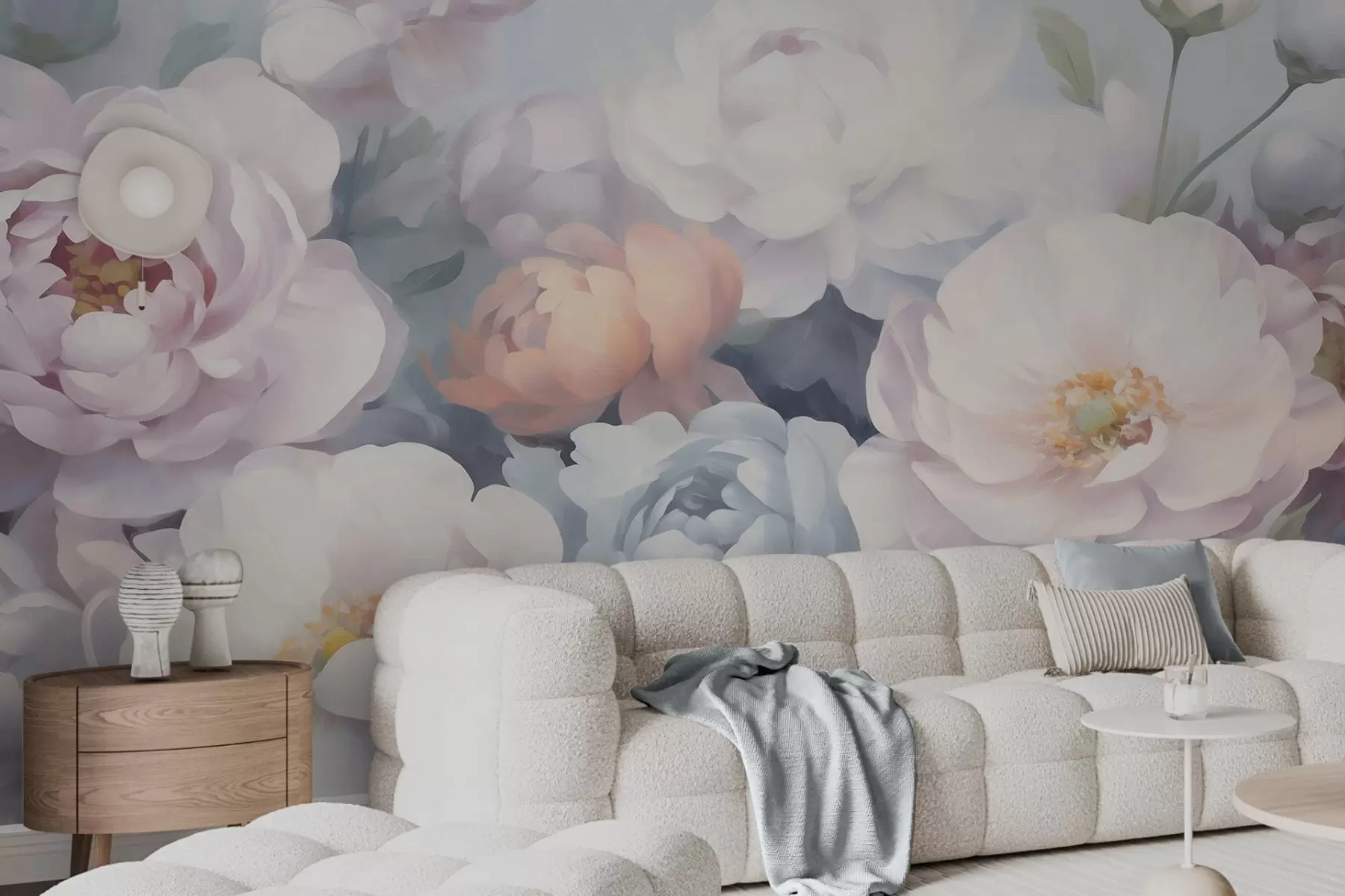 Papier peint Fleurs abstraites w05674