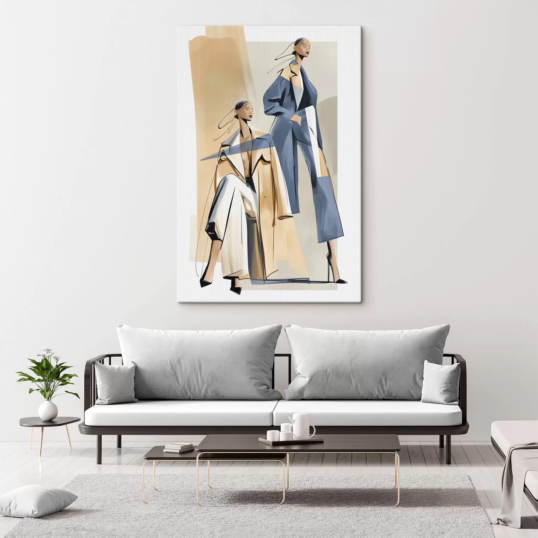 Tableau Les femmes à la mode d'aujourd'hui s50366