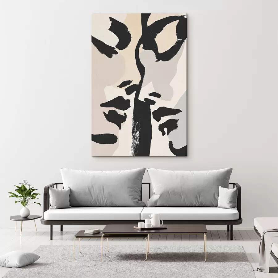 Tableau Visages abstraits s50458