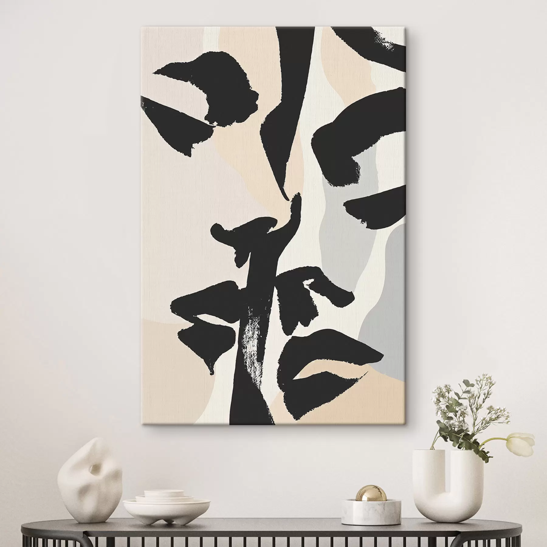 Tableau Visages abstraits s50459