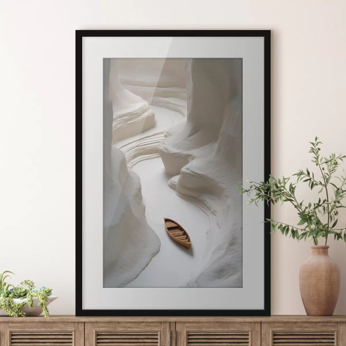 Poster Barque et force f50425