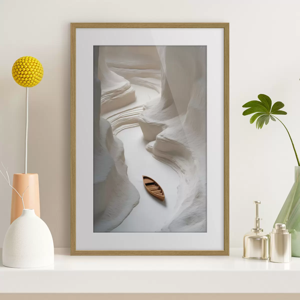 Poster Barque et force f50425