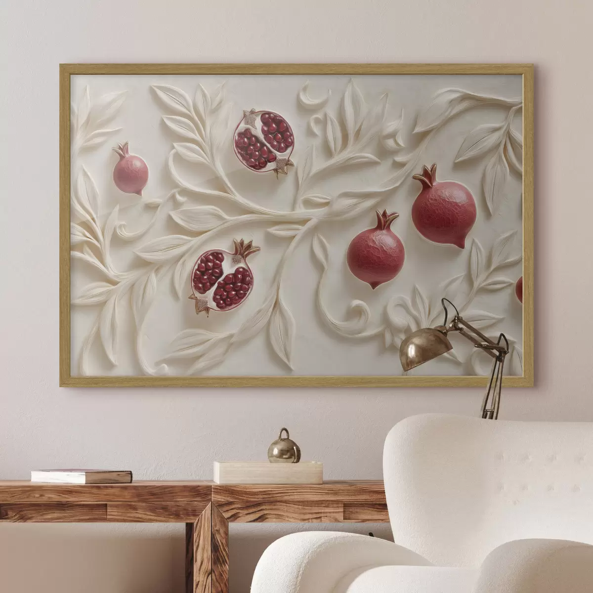 Poster Branche et contraste f50428