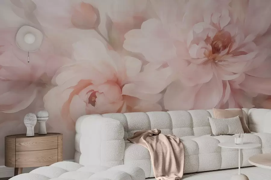 Papier peint Fleurs abstraites w05591