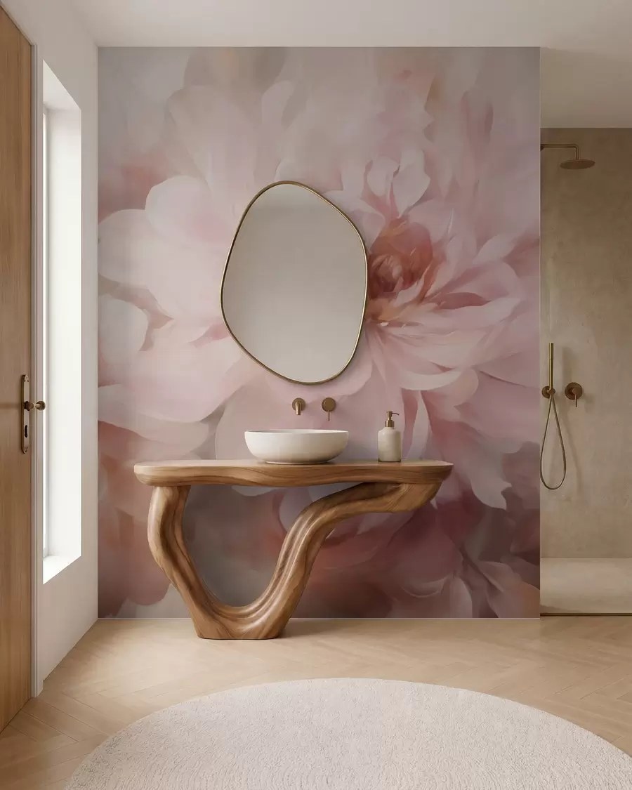 Papier peint Fleurs abstraites w05591