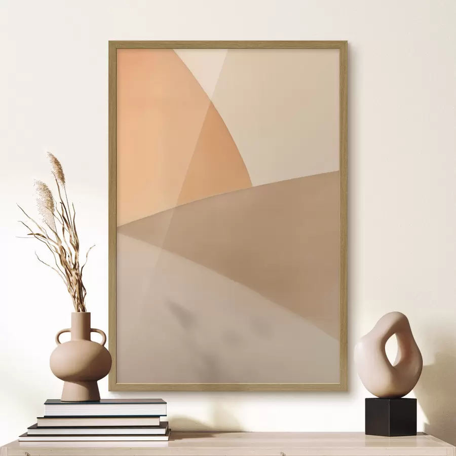 Papier peint Géométrie beige clair f50396